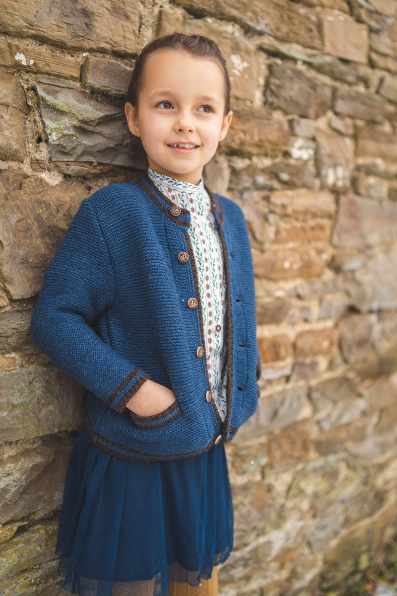 OS Trachten Kinder Strickjacke Ruruba